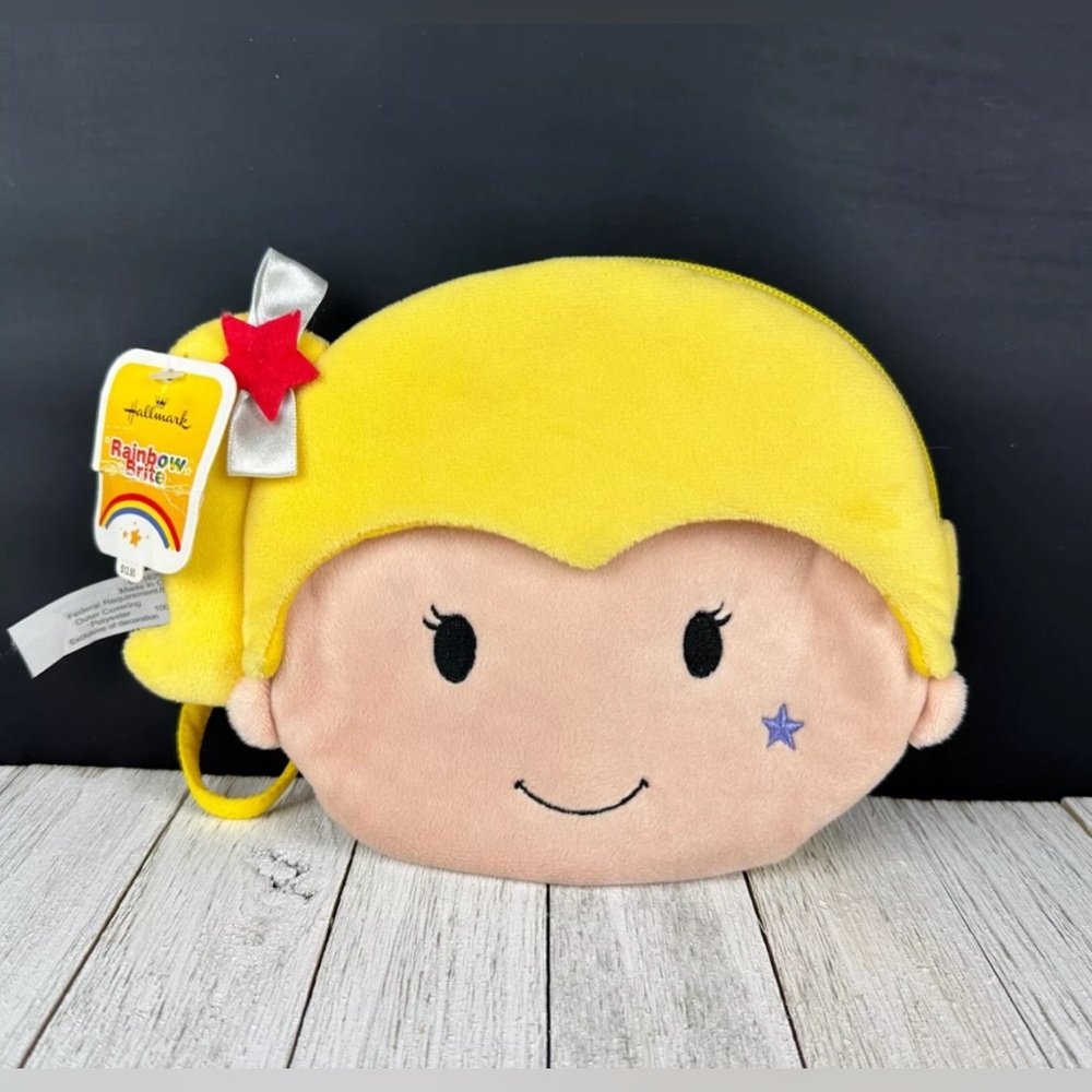 Hallmark NWT Rainbow Brite Plush Wristlet